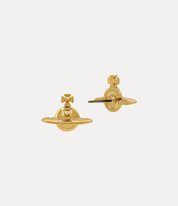 Vivienne Westwood Solid Orb Earrings in gold